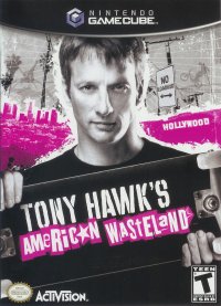 Tony Hawk American Wasteland Gamecube US box art
